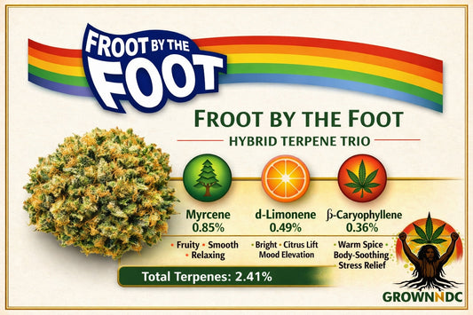 Pre Rolls Froot by the Foot THC 19.76%